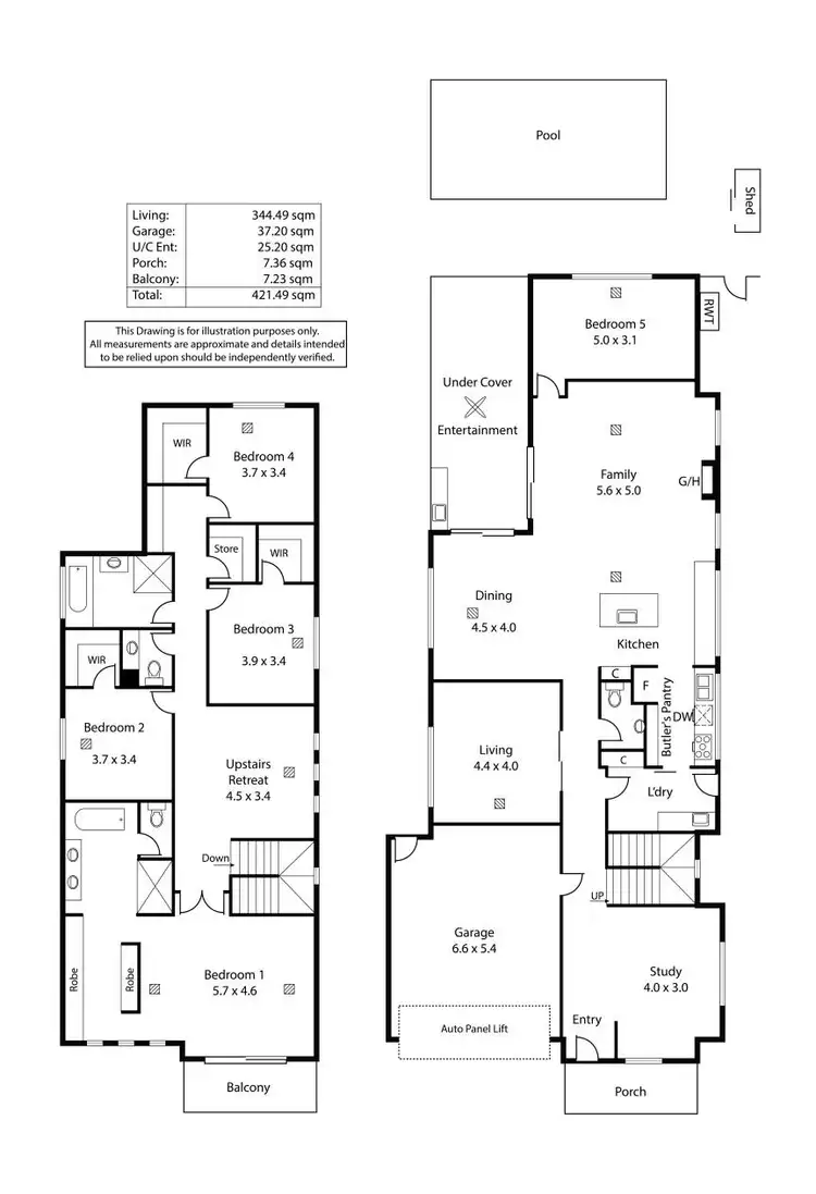 Floorplan of Homely house listing, 3B Laver Street, Hectorville SA 5073
