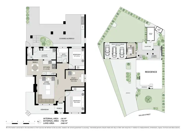 Floorplan of Homely house listing, 34 Kalver Street, Corio VIC 3214