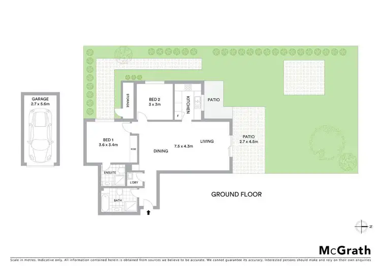 Floorplan of Homely apartment listing, 2/29 Linda Street, Hornsby NSW 2077