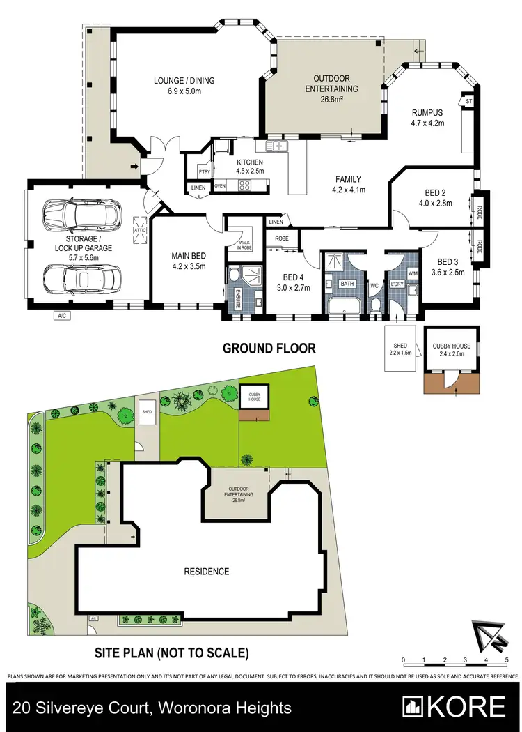 Floorplan of Homely house listing, 20 Silvereye Court, Woronora Heights NSW 2233