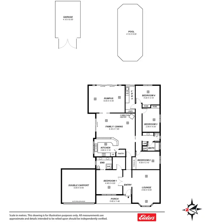 Floorplan of Homely house listing, 4 Waye Court, Mount Compass SA 5210