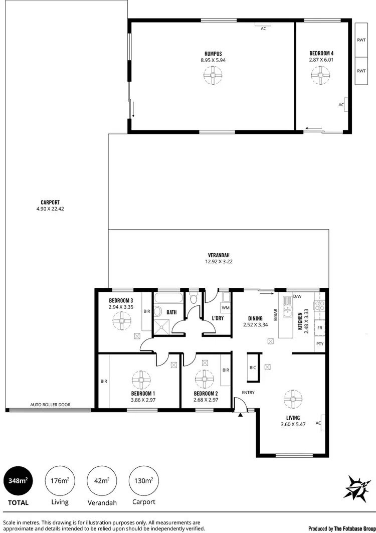 Floorplan of Homely house listing, 15 Marti Street, Salisbury North SA 5108