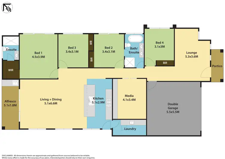 Floorplan of Homely house listing, 46 Marsdenia Avenue, Marsden Park NSW 2765