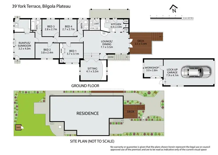 Floorplan of Homely house listing, 39 York Terrace, Bilgola Plateau NSW 2107