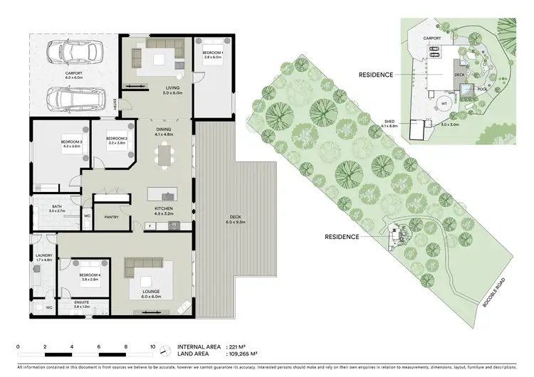 Floorplan of Homely rural property listing, 791 Bocoble Road, Mudgee NSW 2850