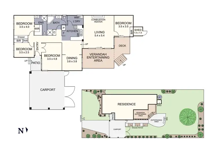 Floorplan of Homely house listing, 43 Barclay Avenue, Croydon VIC 3136