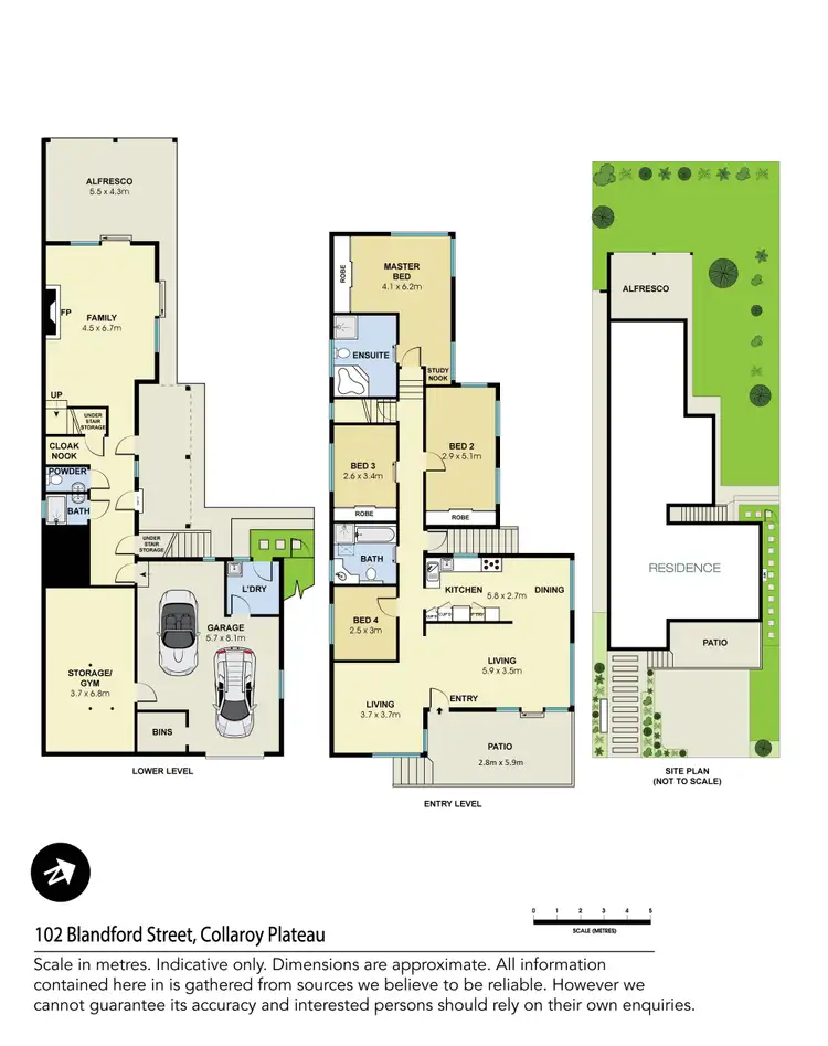 Floorplan of Homely house listing, 102 Blandford Street, Collaroy Plateau NSW 2097