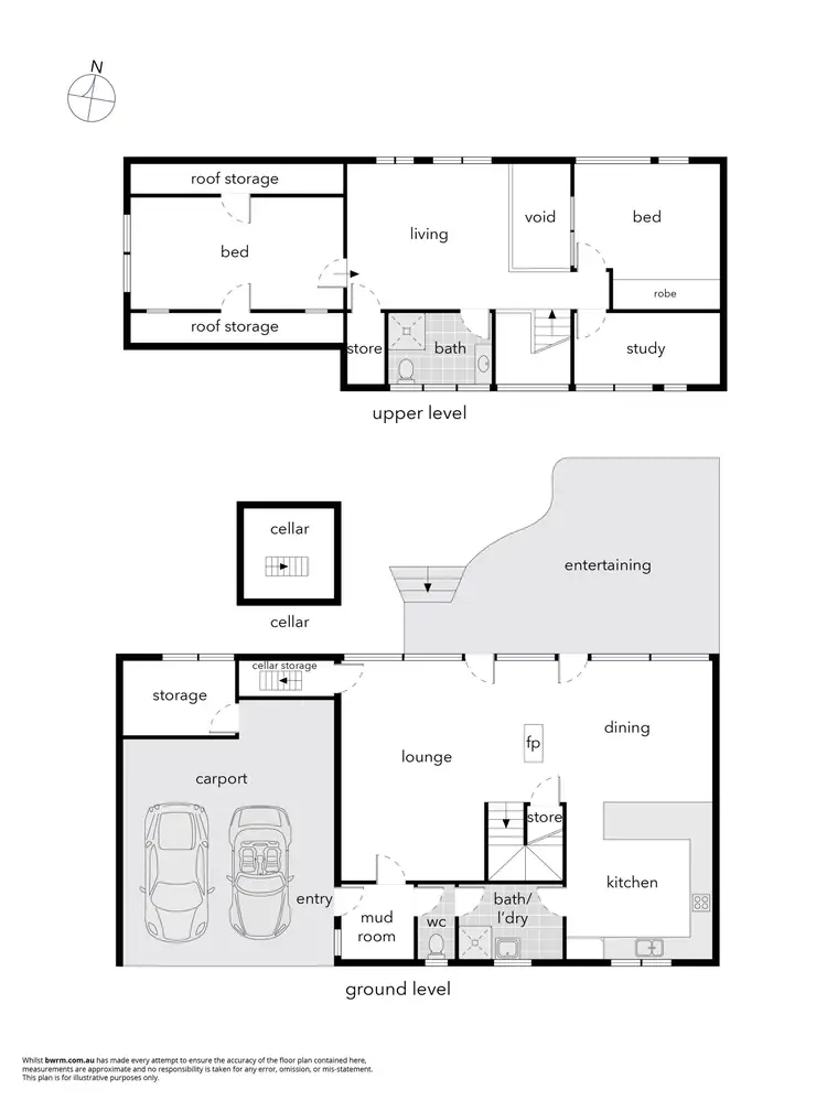 Floorplan of Homely house listing, 370 Weeroona Drive, Wamboin NSW 2620
