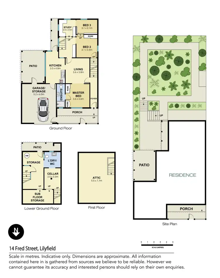 Floorplan of Homely house listing, 14 Fred Street, Lilyfield NSW 2040