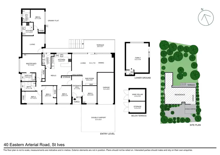 Floorplan of Homely house listing, 40 Eastern Arterial Road, St Ives NSW 2075