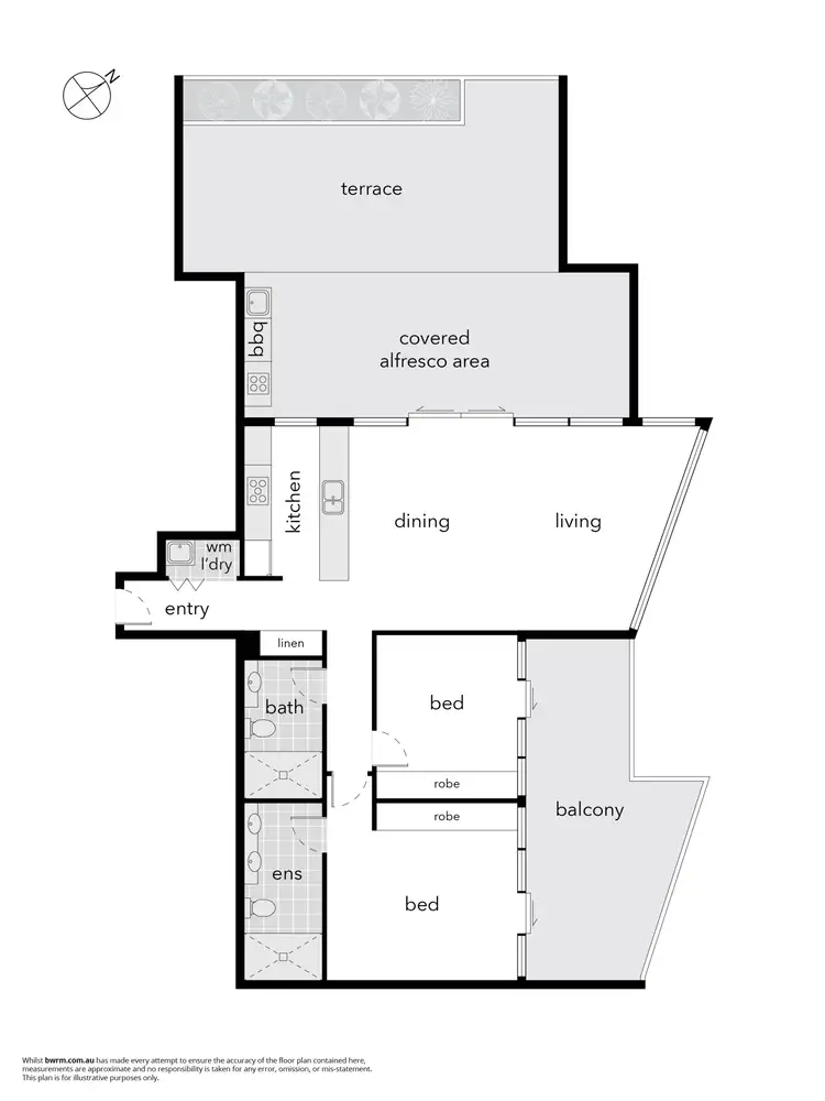 Floorplan of Homely apartment listing, 69/11 Trevillian Quay, Kingston ACT 2604