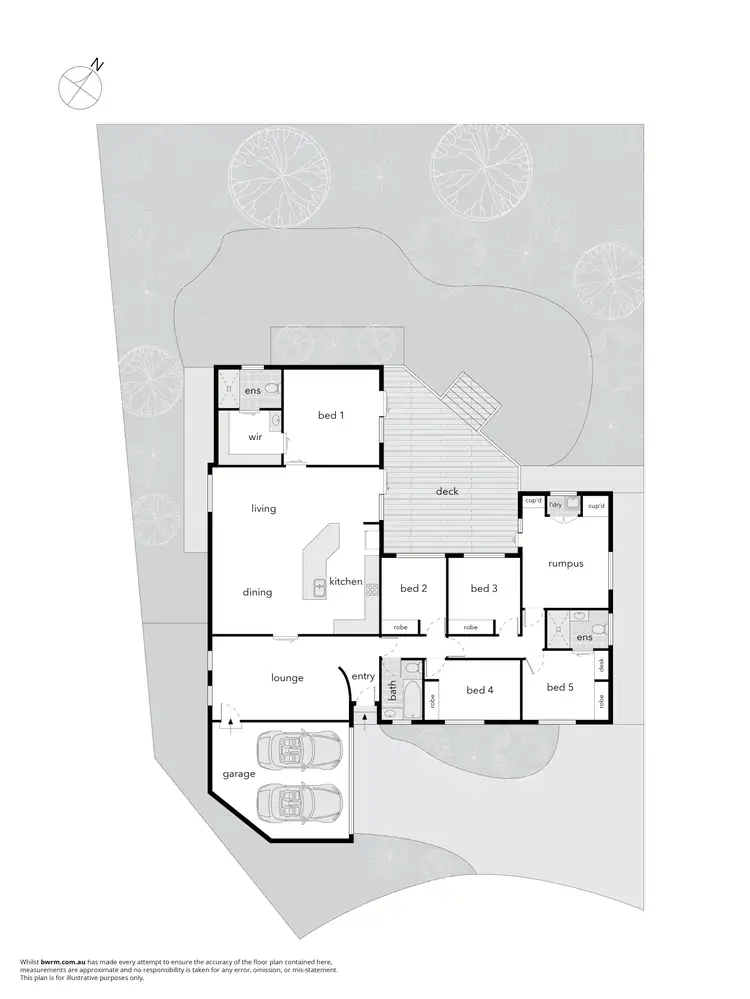 Floorplan of Homely house listing, 10 Lyle Place, Chifley ACT 2606
