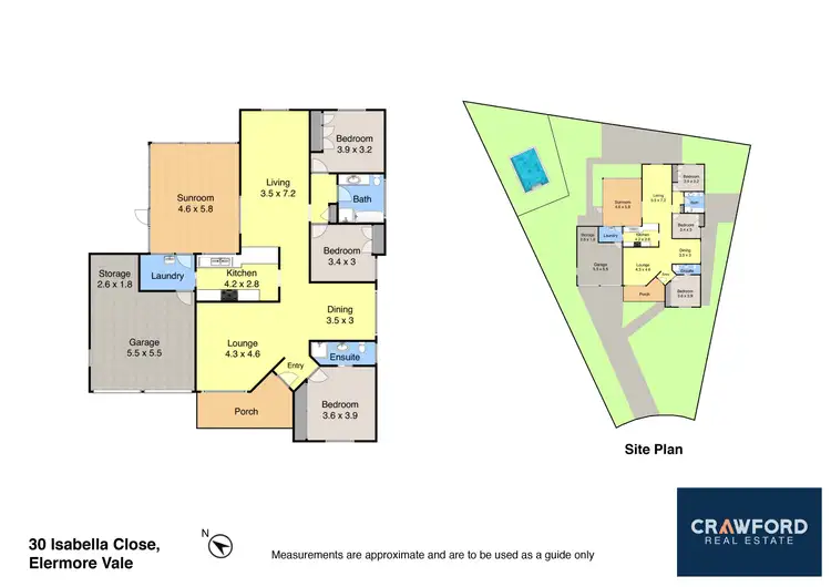 Floorplan of Homely house listing, 30 Isabella Close, Elermore Vale NSW 2287