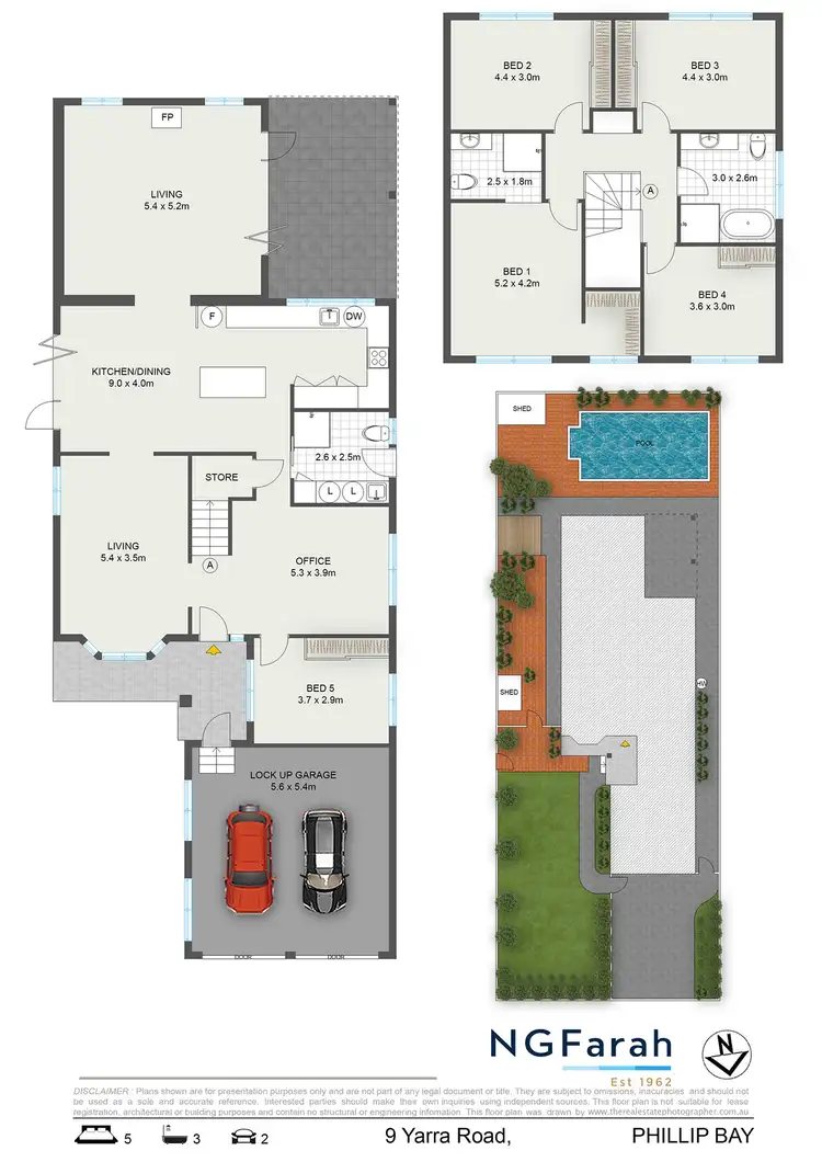 Floorplan of Homely house listing, 9 Yarra Road, Phillip Bay NSW 2036