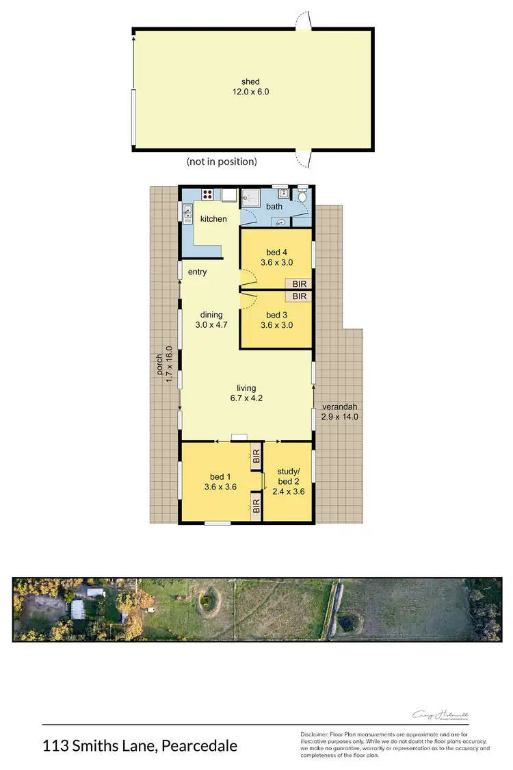 Floorplan of Homely house listing, 113 Smiths Lane, Pearcedale VIC 3912