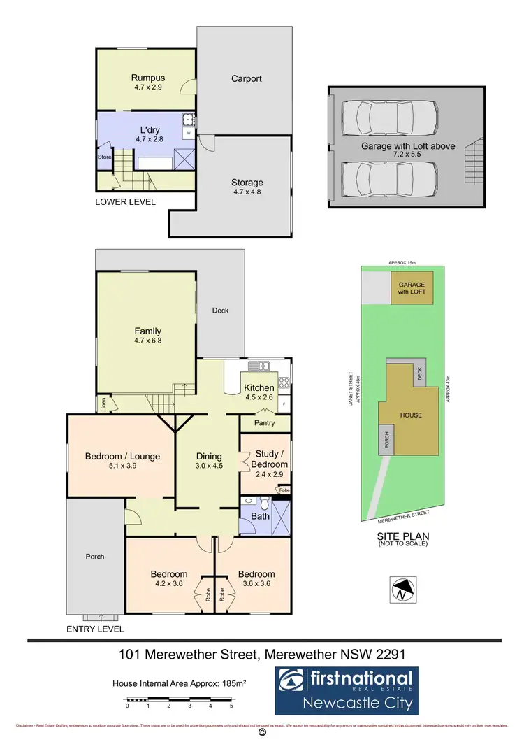 Floorplan of Homely house listing, 101 Merewether Street, Merewether NSW 2291