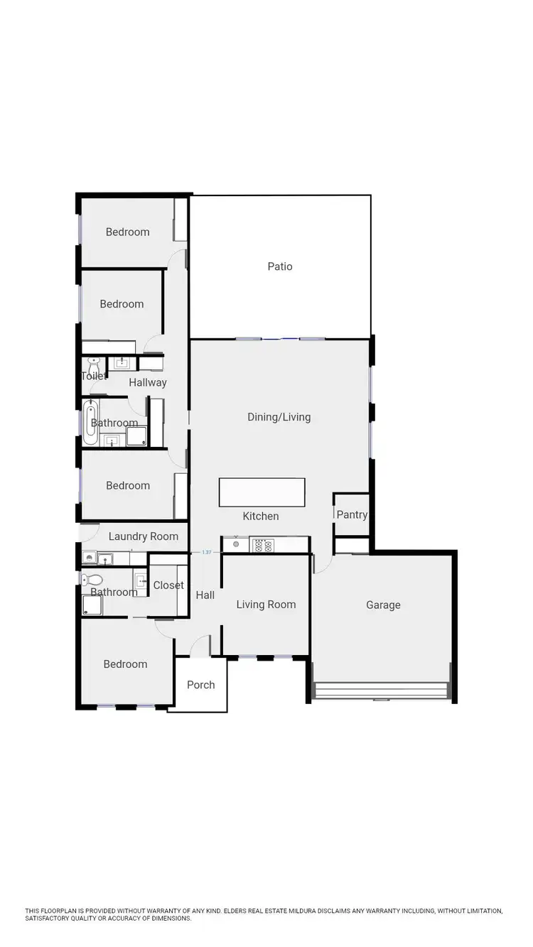 Floorplan of Homely house listing, 27 Livingstone Drive, Gol Gol NSW 2738