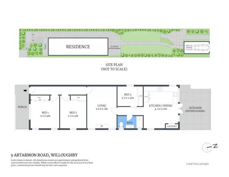 Floorplan of Homely house listing, 9 Artarmon Road, Willoughby NSW 2068