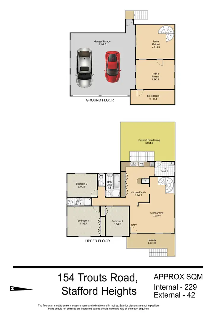 Floorplan of Homely house listing, 154 Trouts Road, Stafford Heights QLD 4053