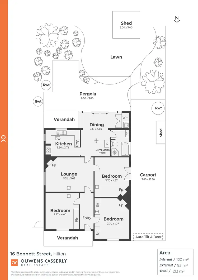 Floorplan of Homely house listing, 16 Bennett Street, Hilton SA 5033