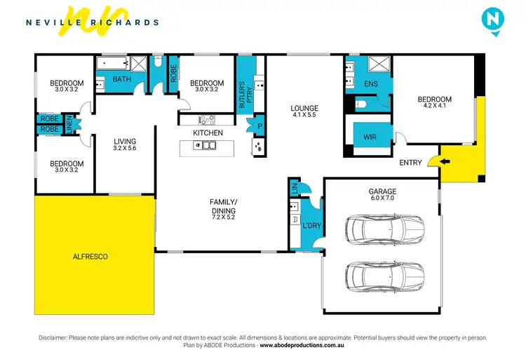 Floorplan of Homely house listing, 57 Thornton Avenue, St Leonards VIC 3223