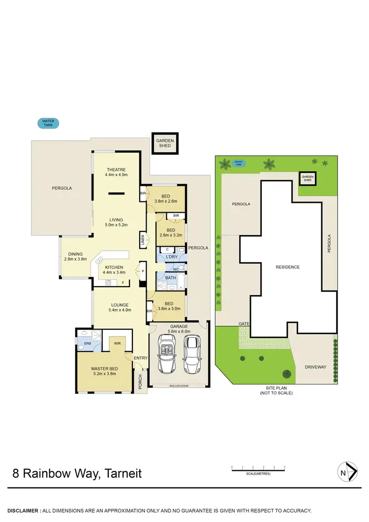 Floorplan of Homely house listing, 8 Rainbow Way, Tarneit VIC 3029