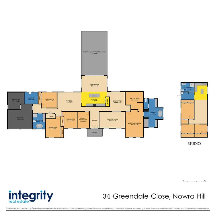 Floorplan of Homely house listing, 34 Greendale Close, Nowra Hill NSW 2540