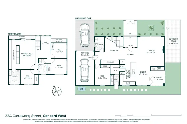 Floorplan of Homely house listing, 22a Currawang Street, Concord West NSW 2138