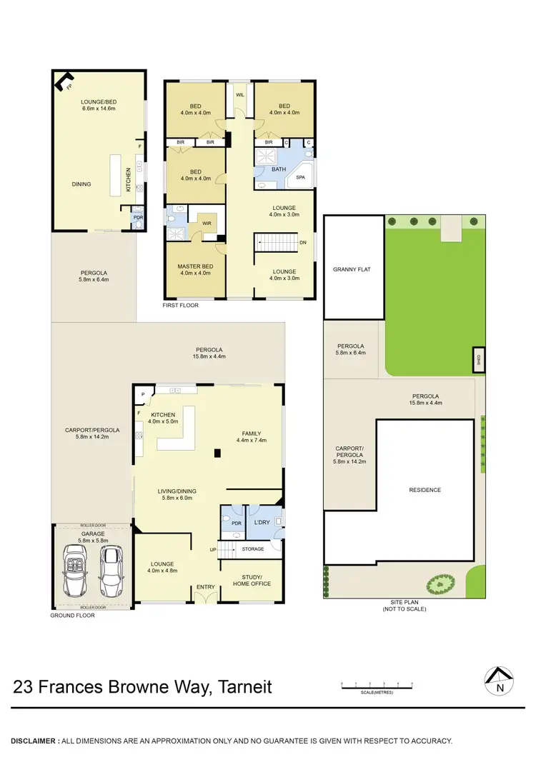 Floorplan of Homely house listing, 23 Frances Browne Way, Tarneit VIC 3029