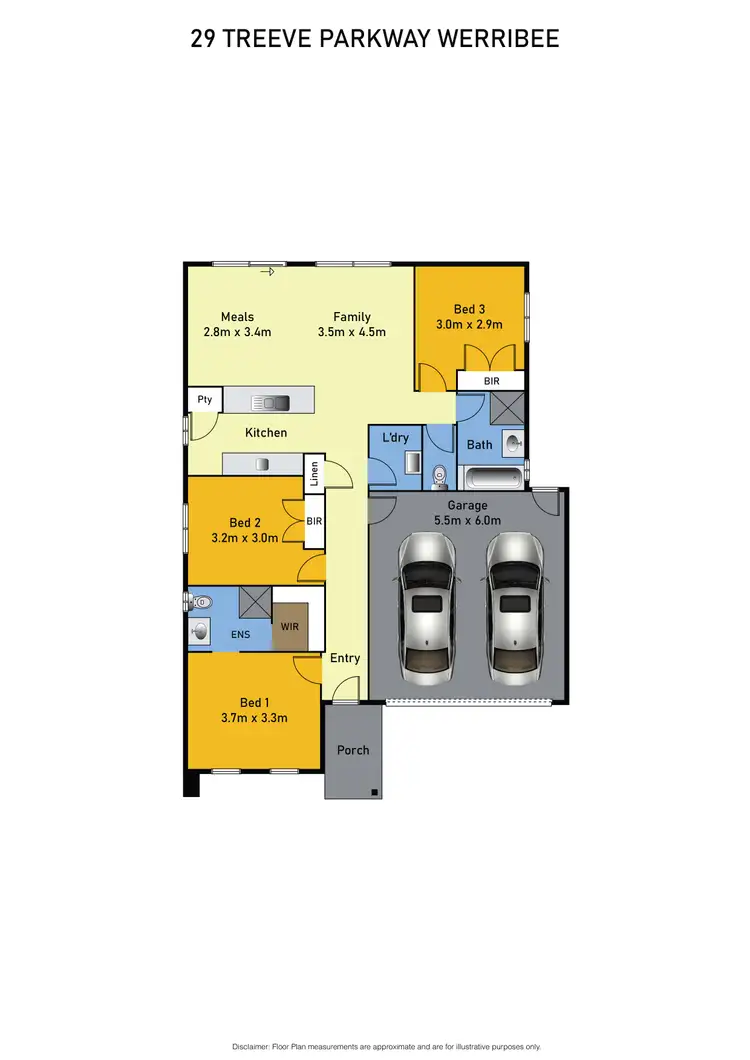 Floorplan of Homely house listing, 29 Treeve Park Way, Werribee VIC 3030