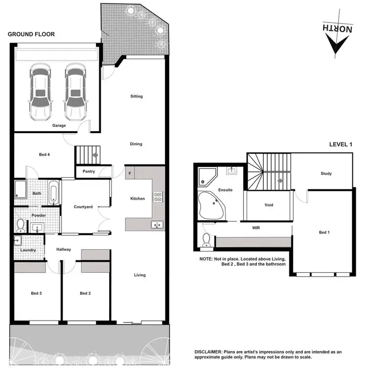 Floorplan of Homely townhouse listing, 7/78 Crest Park Parade, Queanbeyan NSW 2620