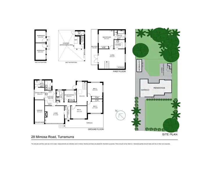 Floorplan of Homely house listing, 28 Mimosa Road, Turramurra NSW 2074