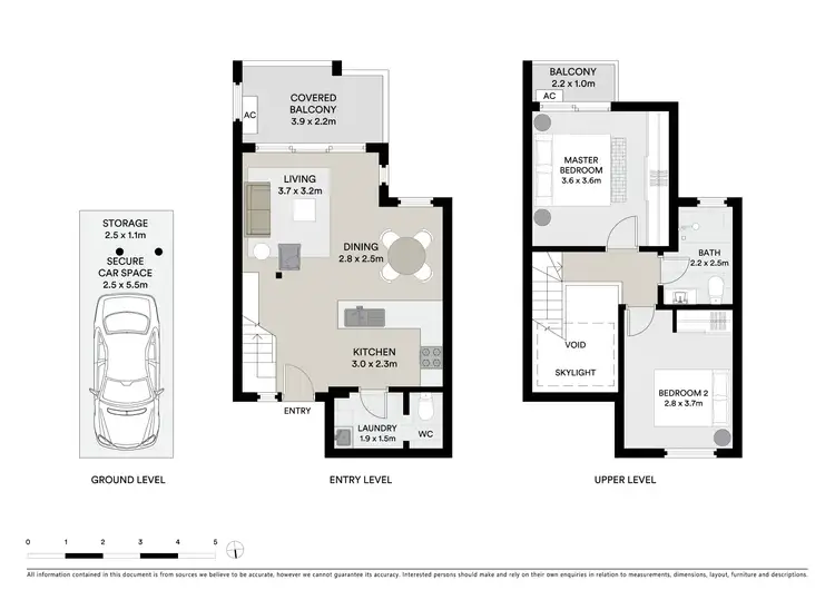 Floorplan of Homely apartment listing, 16/193 Oberon Street, Coogee NSW 2034