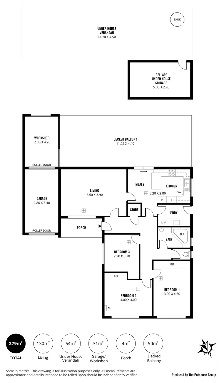 Floorplan of Homely house listing, 23 Murrell Road, Para Hills SA 5096
