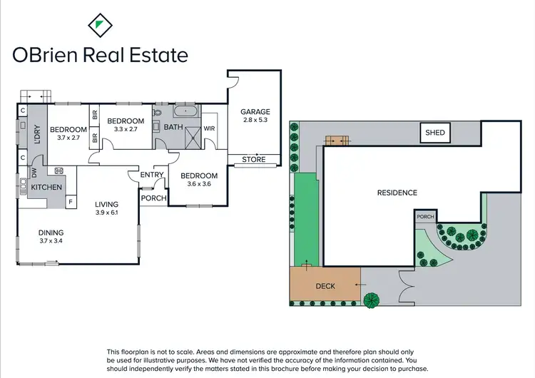Floorplan of Homely townhouse listing, 2/11 Mount View Avenue, Parkdale VIC 3195