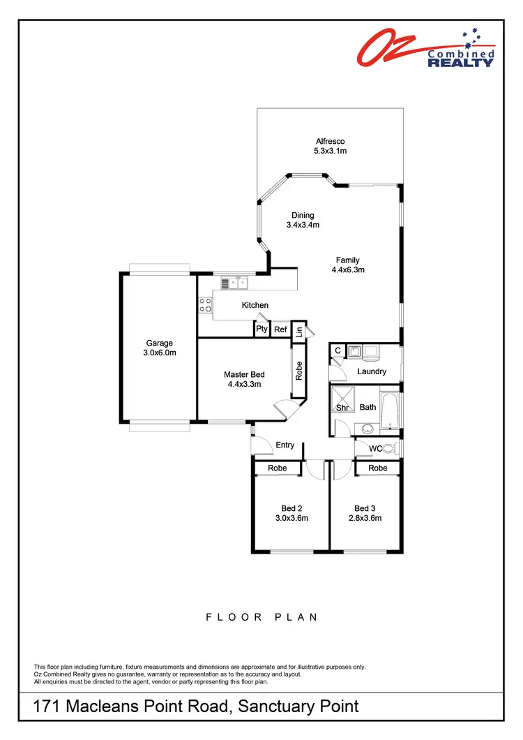 Floorplan of Homely house listing, 171 Macleans Point Road, Sanctuary Point NSW 2540