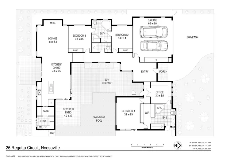 Floorplan of Homely house listing, 26 Regatta Circuit, Noosaville QLD 4566