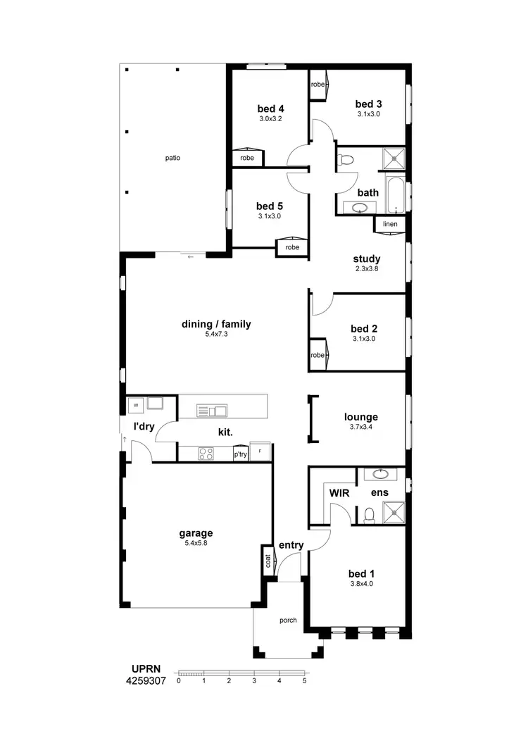 Floorplan of Homely house listing, Address available on request