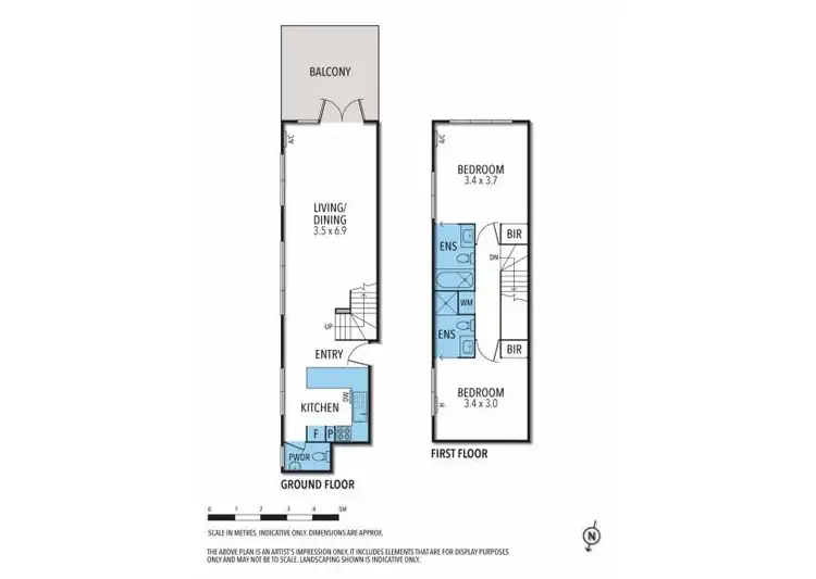 Floorplan of Homely apartment listing, 502/3 Scott Alley, Melbourne VIC 3000