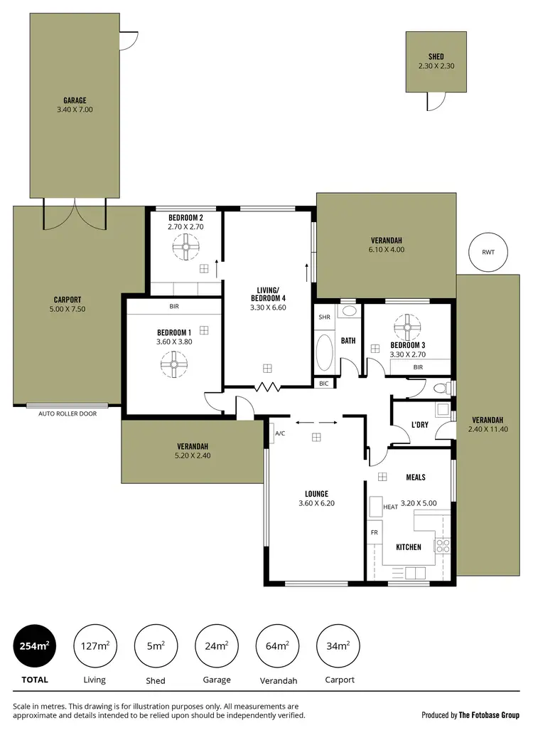 Floorplan of Homely house listing, 16 Snowdon Avenue, Salisbury East SA 5109