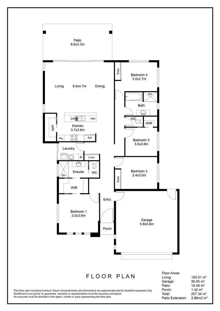 Floorplan of Homely house listing, 31 Lillydale Way, Trinity Beach QLD 4879