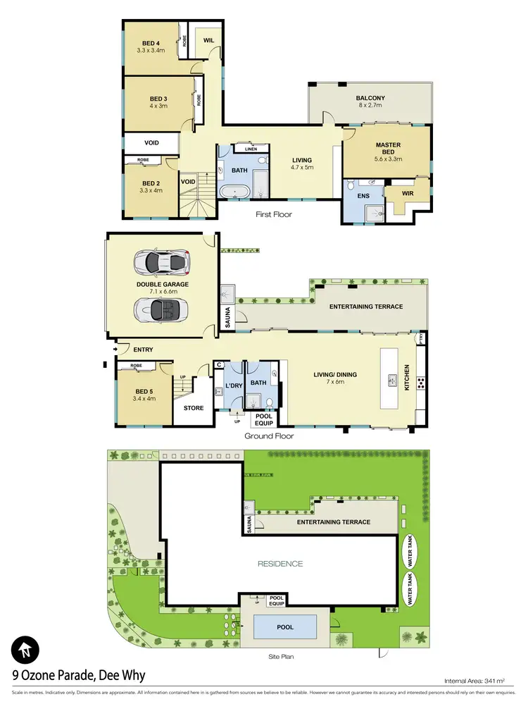 Floorplan of Homely house listing, 9 Ozone Parade, Dee Why NSW 2099