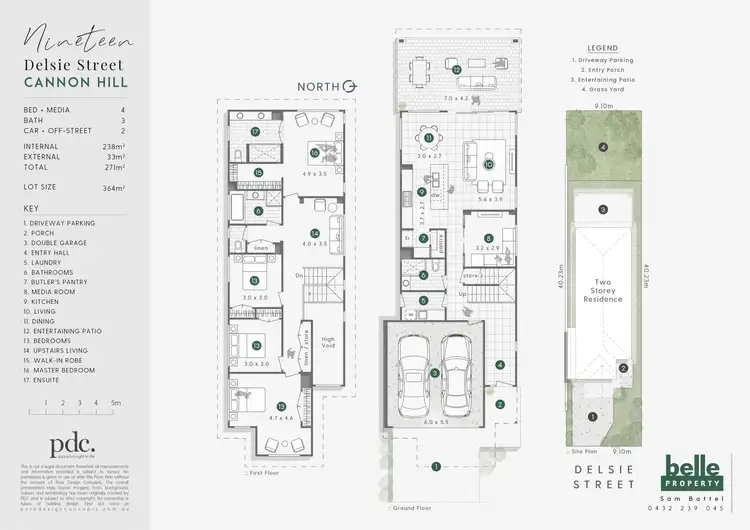 Floorplan of Homely house listing, 17 Delsie Street, Cannon Hill QLD 4170