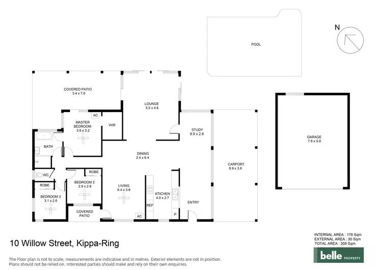 Floorplan of Homely house listing, 10 Willow Street, Kippa-ring QLD 4021
