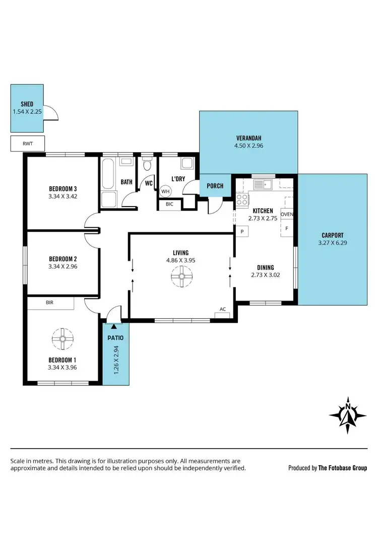 Floorplan of Homely house listing, 15 Howard Street, Dover Gardens SA 5048