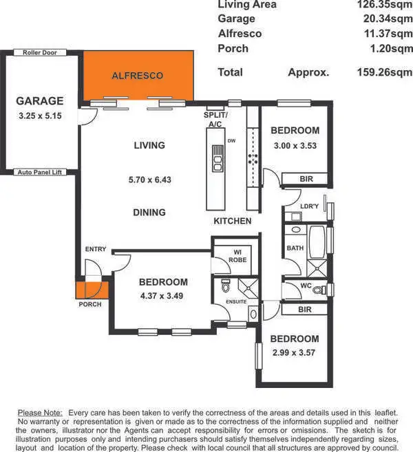 Floorplan of Homely house listing, 21A Franklin Avenue, Flinders Park SA 5025