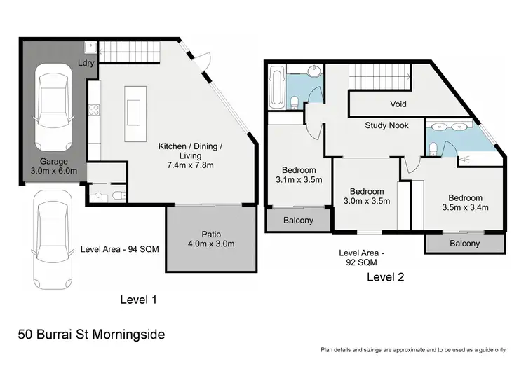 Floorplan of Homely house listing, 50 Burrai Street, Morningside QLD 4170