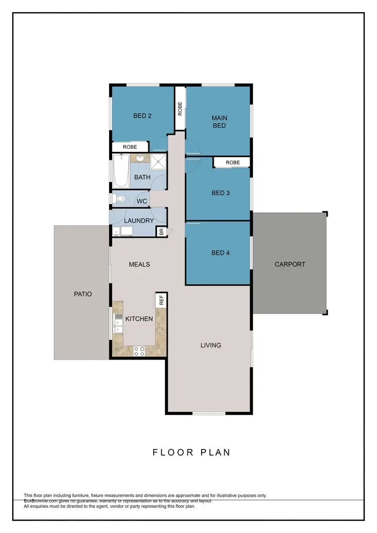 Floorplan of Homely house listing, 15 Katandra Close, Trinity Beach QLD 4879