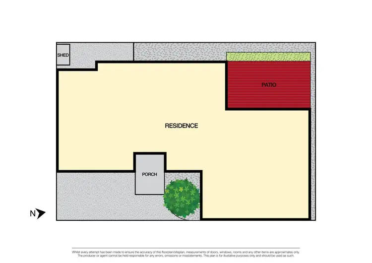 Floorplan of Homely villa listing, 3/33 Carrington Street, Sydenham VIC 3037