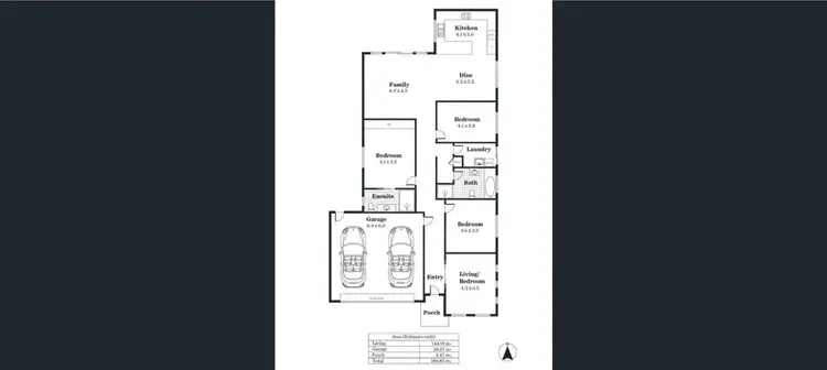 Floorplan of Homely house listing, 18 Hillbank Road, Hillbank SA 5112